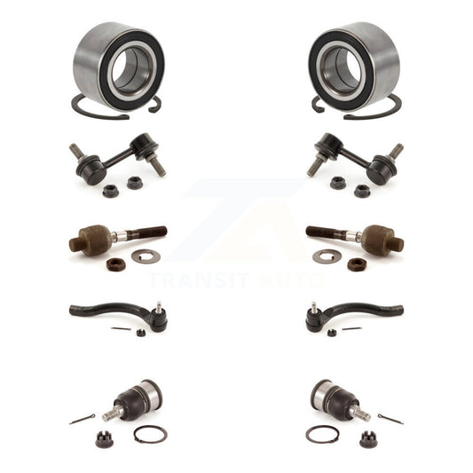 Bearing Lower Ball Joint Outer Inner Tie Rod End Link Front Kit For Honda Accord