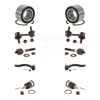 Bearing Lower Ball Joint Outer Inner Tie Rod End Link Front Kit For Honda Accord