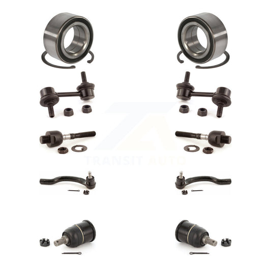 Bearing Lower Ball Joint Outer Inner Tie Rod End Link Front Kit For Honda Accord