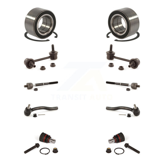 Bearing Lower Ball Joint Outer Inner Tie Rod Link Front Kit For 07-12 Mazda CX-7