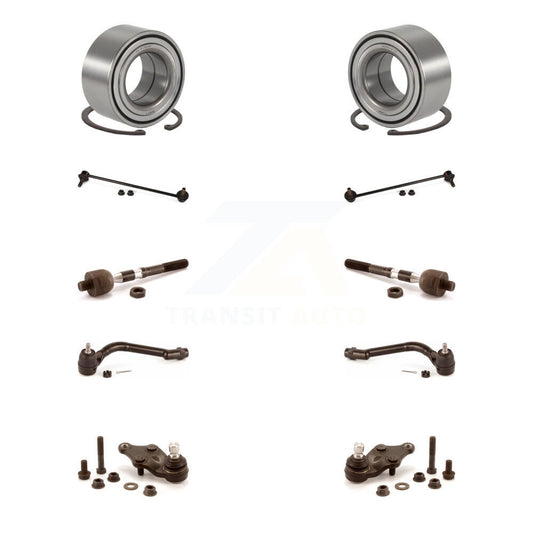Wheel Bearing Lower Ball Joint Outer Inner Tie Rod Link Front Kit For Kia Optima