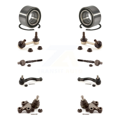 Bearing Lower Ball Joint Outer Inner Tie Rod End Link Front Kit For Kia Sorento