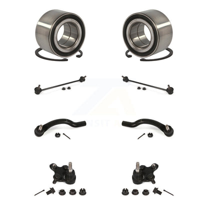 Bearing Lower Ball Joint Outer Tie Rod Link Front Kit (8Pc) For Honda Civic ILX