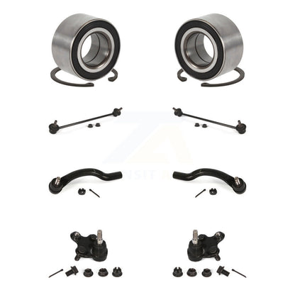 Bearing Lower Ball Joint Outer Tie Rod Link Front Kit (8Pc) For Honda Civic ILX