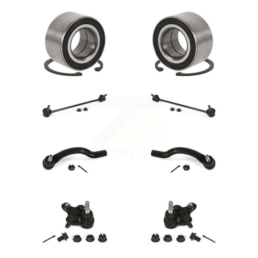 Bearing Lower Ball Joint Outer Tie Rod Link Front Kit (8Pc) For Honda Civic ILX