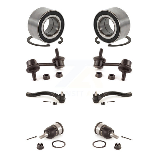 Bearing Lower Ball Joint Outer Tie Rod Link Front Kit (8Pc) For Honda Accord TSX