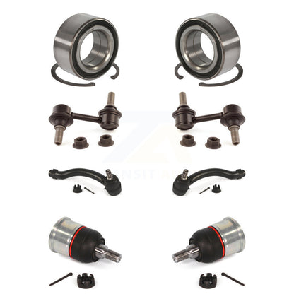 Bearing Lower Ball Joint Outer Tie Rod & Link Front Kit (8Pc) For 09-14 Acura TL