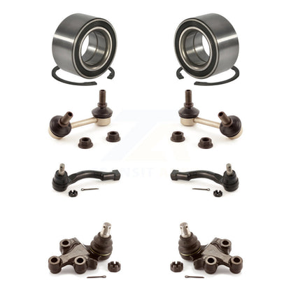 Bearing Lower Ball Joint Outer Tie Rod End Link Front Kit (8Pc) For Kia Sorento