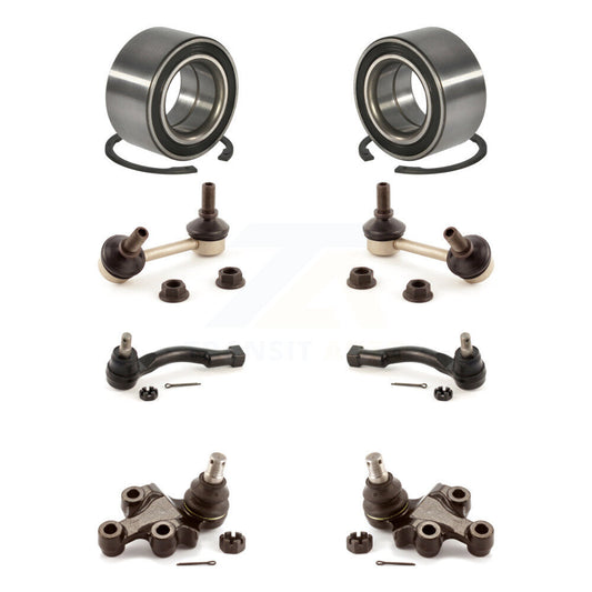Bearing Lower Ball Joint Outer Tie Rod End Link Front Kit (8Pc) For Kia Sorento