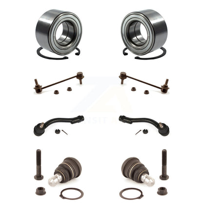 Bearing Lower Ball Joint Outer Tie Rod & Link Front Kit (8Pc) For 10-13 Kia Soul