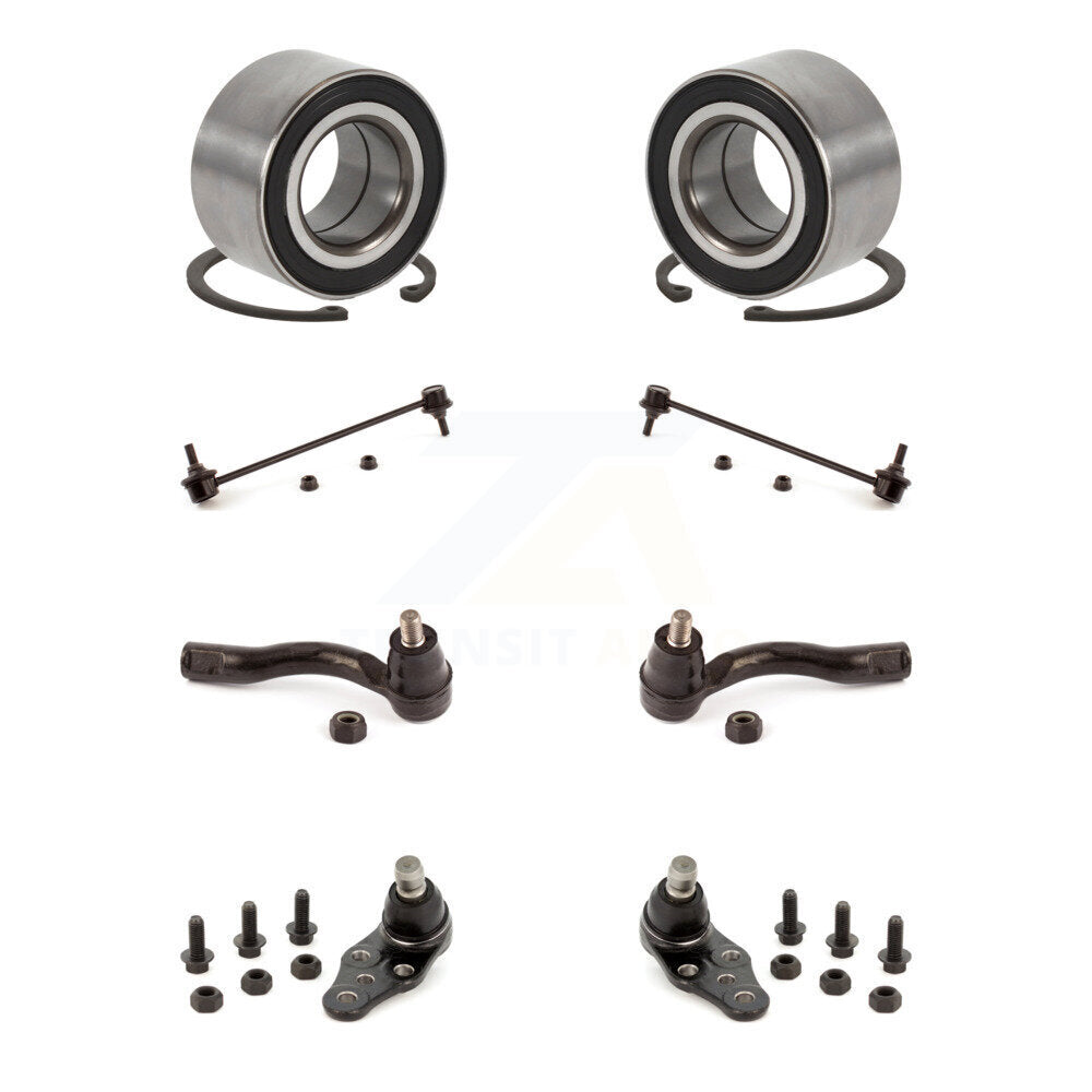 Bearing Lower Ball Joint Outer Tie Rod Link Front Kit (8Pc) For Chevrolet Optra