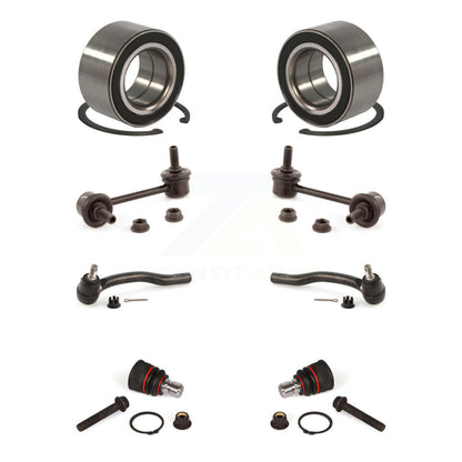 Bearing Lower Ball Joint Outer Tie Rod Link Front Kit (8Pc) For 07-12 Mazda CX-7