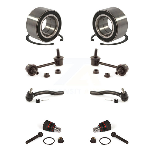 Bearing Lower Ball Joint Outer Tie Rod Link Front Kit (8Pc) For 07-12 Mazda CX-7