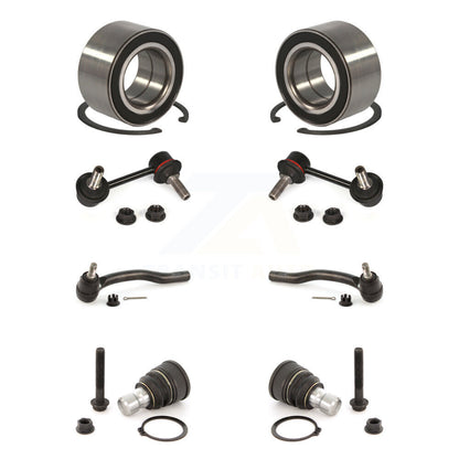 Bearing Lower Ball Joint Outer Tie Rod Link Front Kit (8Pc) For 07-15 Mazda CX-9