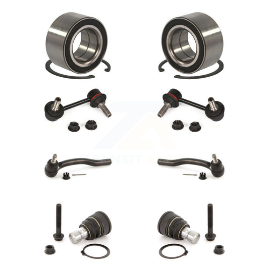 Bearing Lower Ball Joint Outer Tie Rod Link Front Kit (8Pc) For 07-15 Mazda CX-9