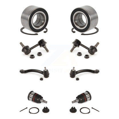 Bearing Lower Ball Joint Outer Tie Rod & Link Front Kit (8Pc) For 04-06 Acura TL