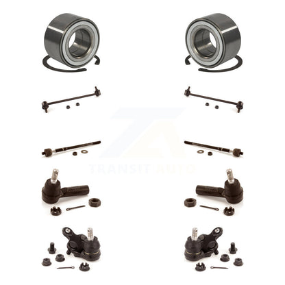 Bearing Lower Ball Joint Outer Inner Tie Rod & Link Front Kit (10Pc) For Toyota