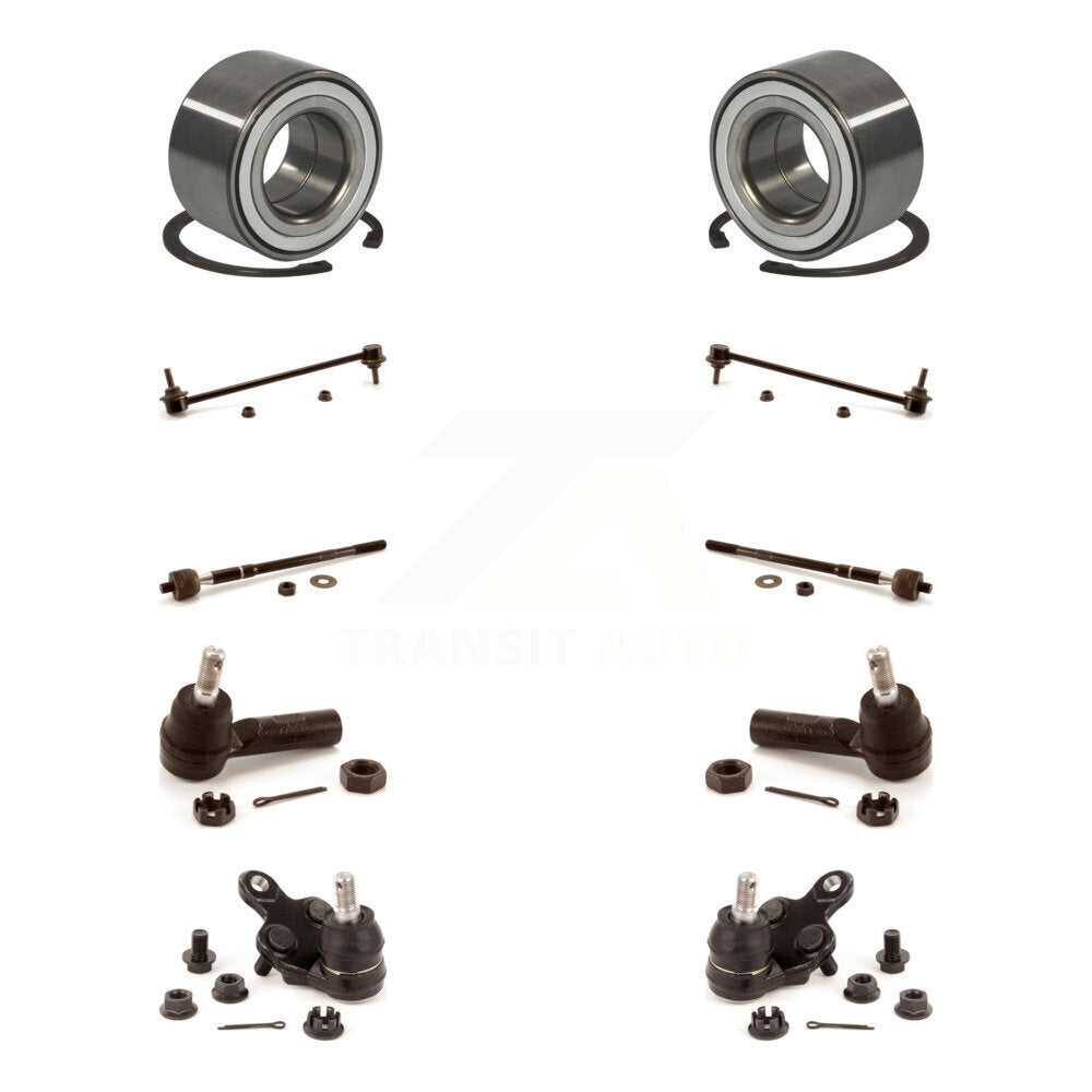 Bearing Lower Ball Joint Outer Inner Tie Rod & Link Front Kit For Toyota Sienna
