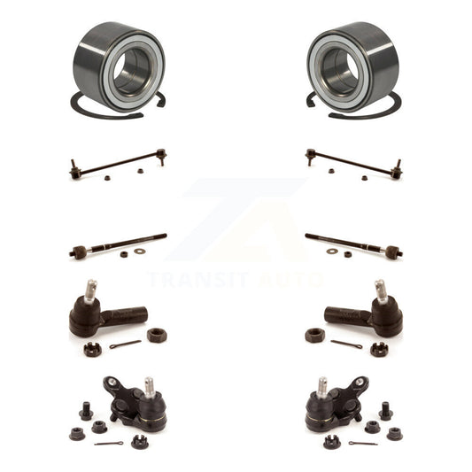 Bearing Lower Ball Joint Outer Inner Tie Rod & Link Front Kit For Toyota Sienna