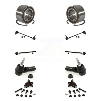Bearing Lower Ball Joint Outer Inner Tie Rod End Link Front Kit (10Pc) For Buick