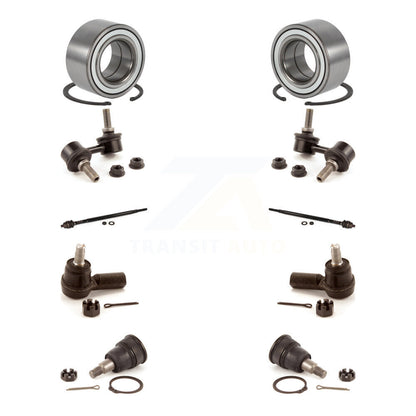 Bearing Lower Ball Joint Outer Inner Tie Rod Link Front Kit (10Pc) For Acura RSX