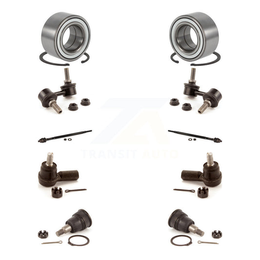 Bearing Lower Ball Joint Outer Inner Tie Rod Link Front Kit (10Pc) For Acura RSX