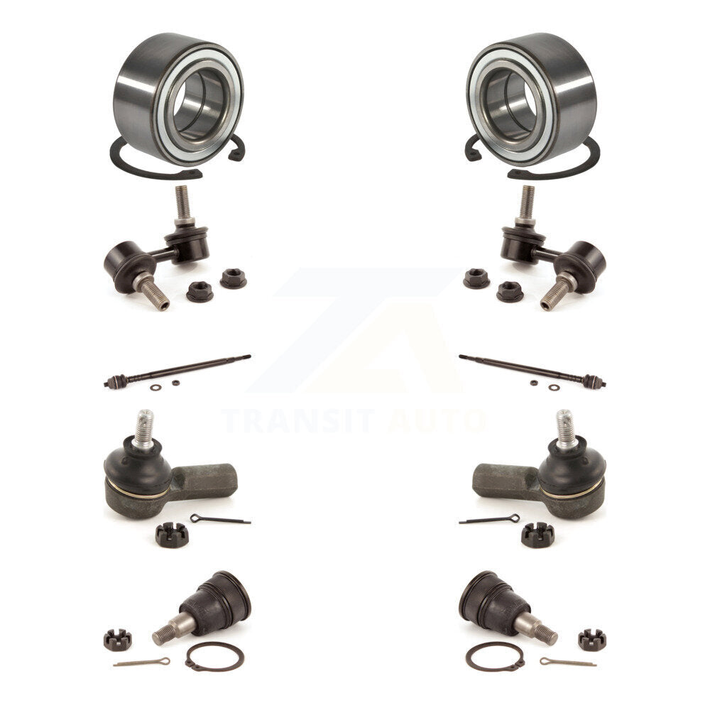 Bearing Lower Ball Joint Outer Inner Tie Rod End Link Front Kit For Honda Civic