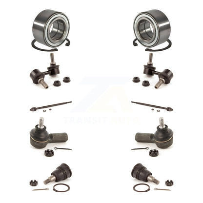 Bearing Lower Ball Joint Outer Inner Tie Rod End Link Front Kit For Honda Civic