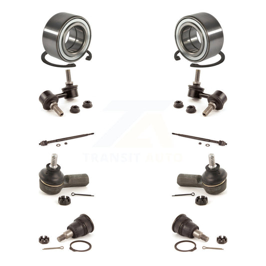 Bearing Lower Ball Joint Outer Inner Tie Rod End Link Front Kit For Honda Civic