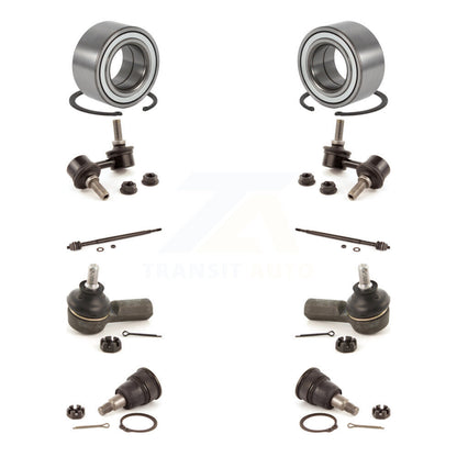 Bearing Lower Ball Joint Outer Inner Tie Rod End Link Front Kit For Honda Civic