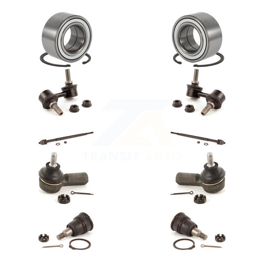 Bearing Lower Ball Joint Outer Inner Tie Rod End Link Front Kit For Honda Civic