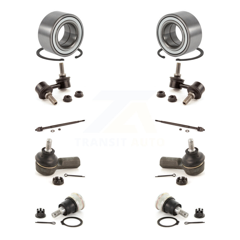 Bearing Lower Ball Joint Outer Inner Tie Rod End Link Front Kit For Honda Civic