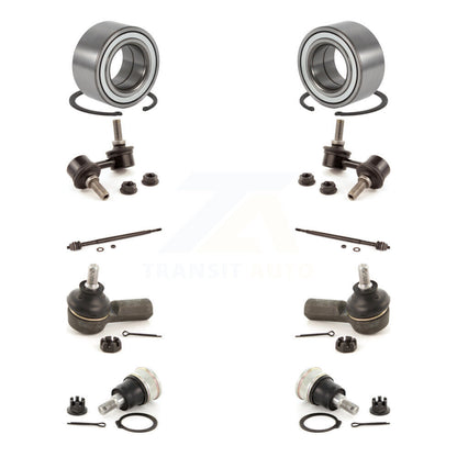 Bearing Lower Ball Joint Outer Inner Tie Rod End Link Front Kit For Honda Civic