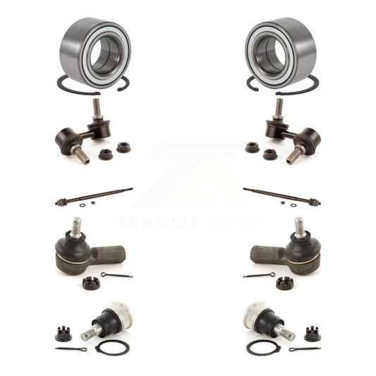 Bearing Lower Ball Joint Outer Inner Tie Rod End Link Front Kit For Honda Civic