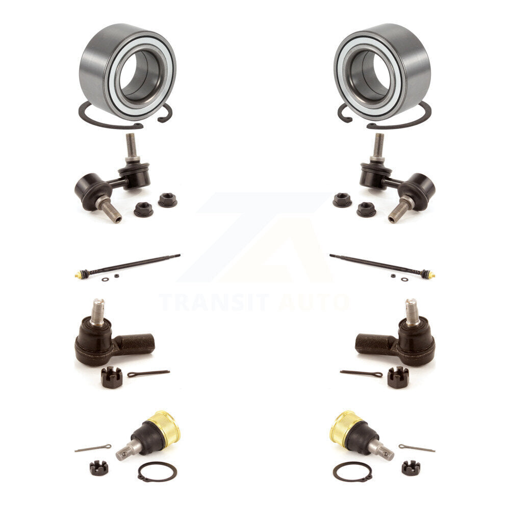 Bearing Lower Ball Joint Outer Inner Tie Rod Link Front Kit For Honda Element EX