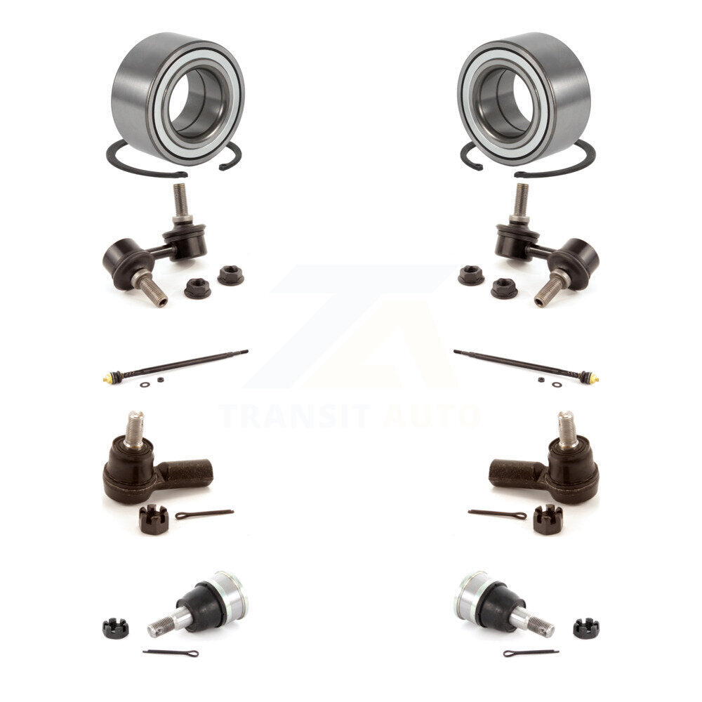 Bearing Lower Ball Joint Outer Inner Tie Rod & Link Front Kit For Honda Element