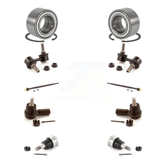 Bearing Lower Ball Joint Outer Inner Tie Rod & Link Front Kit For Honda Element
