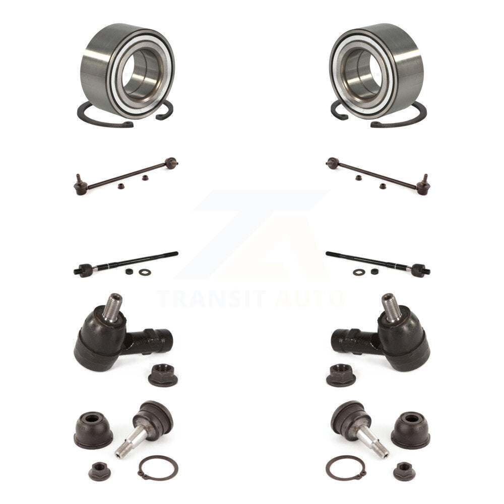 Bearing Lower Ball Joint Outer Inner Tie Rod Link Front Kit For Hyundai Tiburon