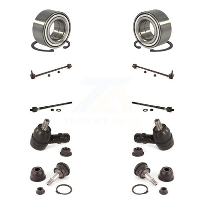 Bearing Lower Ball Joint Outer Inner Tie Rod Link Front Kit For Hyundai Tiburon