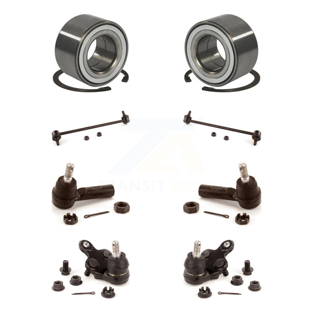 Bearing Lower Ball Joint Outer Tie Rod End Link Front Kit (8Pc) For Toyota Camry