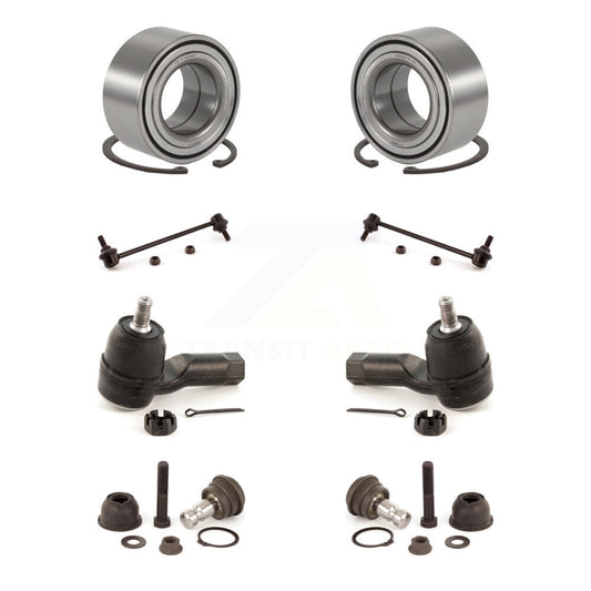 Bearing Lower Ball Joint Outer Tie Rod Link Front Kit (8Pc) For Hyundai Santa Fe