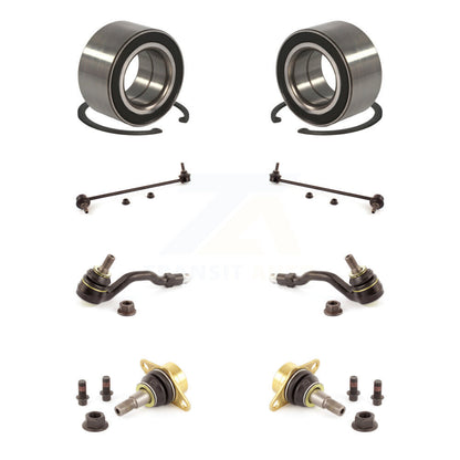 Bearing Lower Ball Joint Outer Tie Rod Sway Bar Link Front Kit (8Pc) For BMW X3