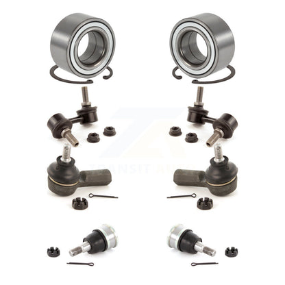 Wheel Bearing Lower Ball Joint Outer Tie Rod Link Front Kit (8Pc) For Honda CR-V