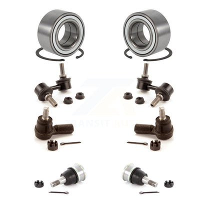 Bearing Lower Ball Joint Outer Tie Rod & Link Front Kit (8Pc) For Honda Element