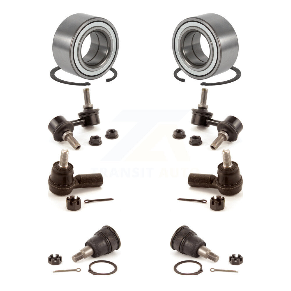 Bearing Lower Ball Joint Outer Tie Rod Link Front Kit (8Pc) For 02-04 Acura RSX