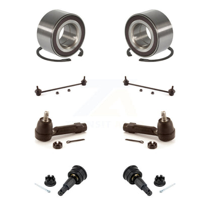 Bearing Lower Ball Joint Outer Tie Rod Link Front Kit (8Pc) For 07-08 Honda Fit