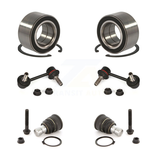 Wheel Bearing Lower Ball Joint Sway Bar Link Front Kit For 2007-2015 Mazda CX-9