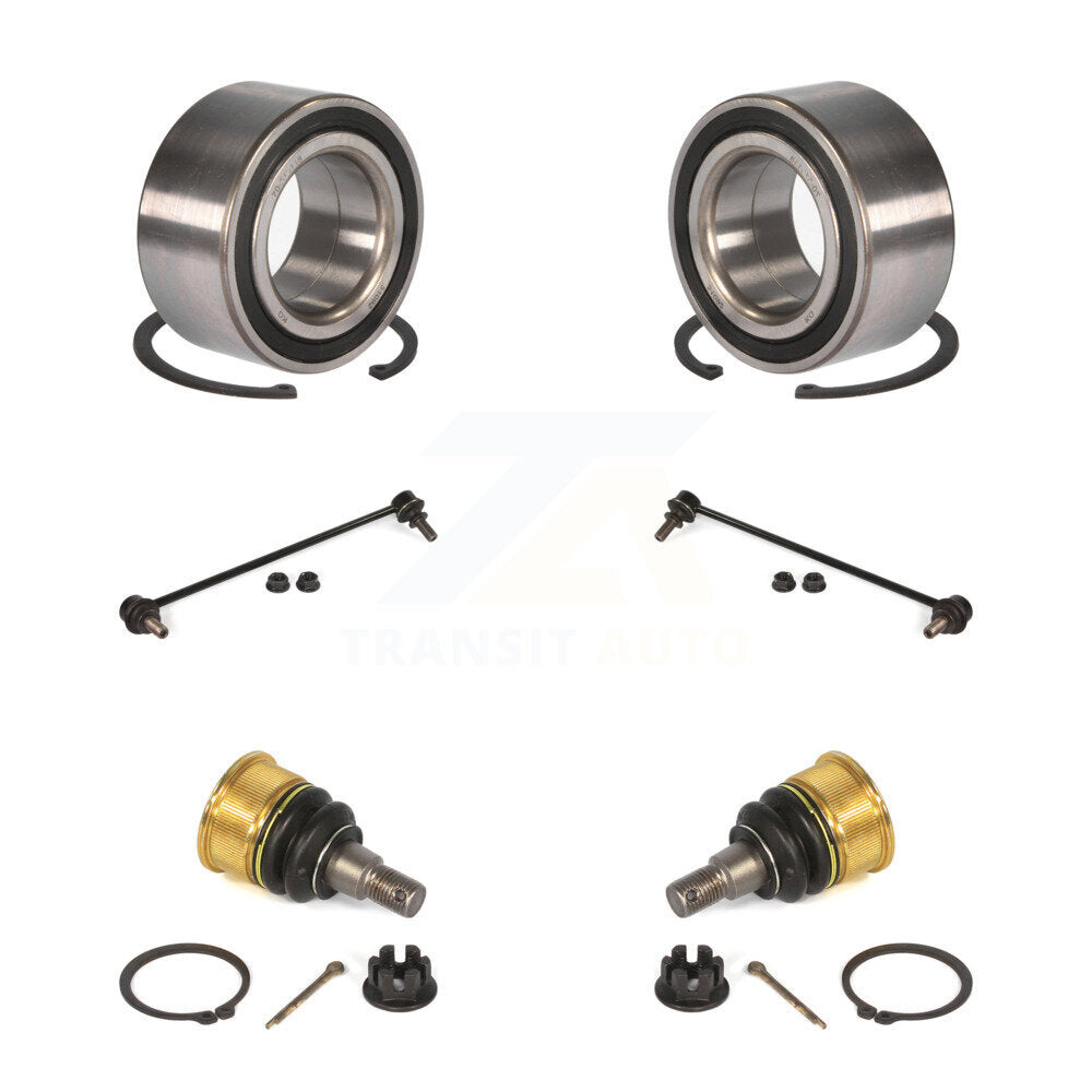 Bearing Lower Ball Joint And Sway Bar Link Front Kit For Honda Accord Acura TLX
