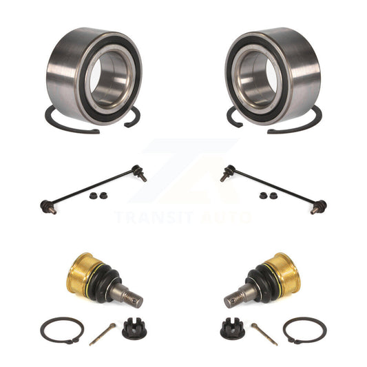 Bearing Lower Ball Joint And Sway Bar Link Front Kit For Honda Accord Acura TLX