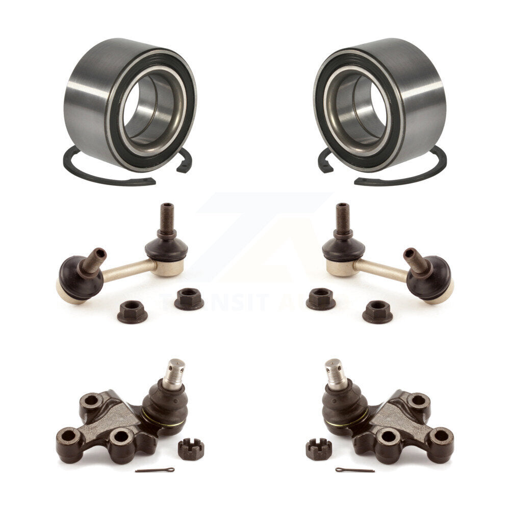 Bearing Lower Ball Joint And Sway Bar Stabilizer Link Front Kit For Kia Sorento